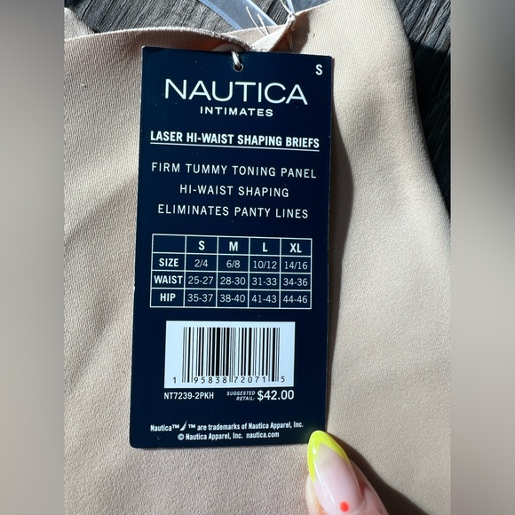 Nautica Beige High-Waisted Shapewear - Picture 5 of 5
